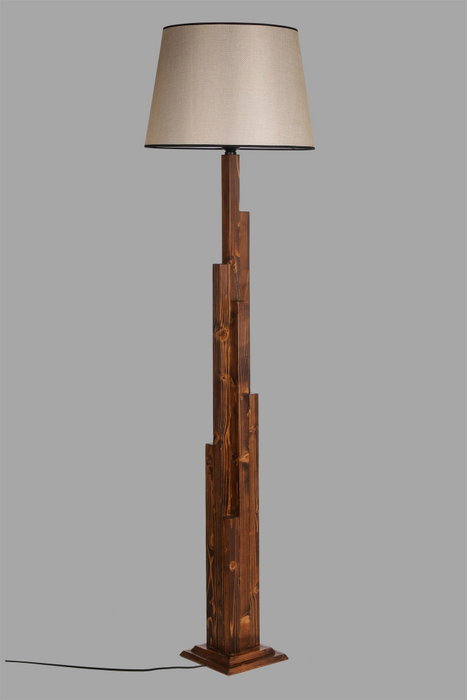 Opviq Lámpara de Pie de Madera Nogal 8301-6 Opviq Lámpara de Pie de Madera Nogal 8301-6